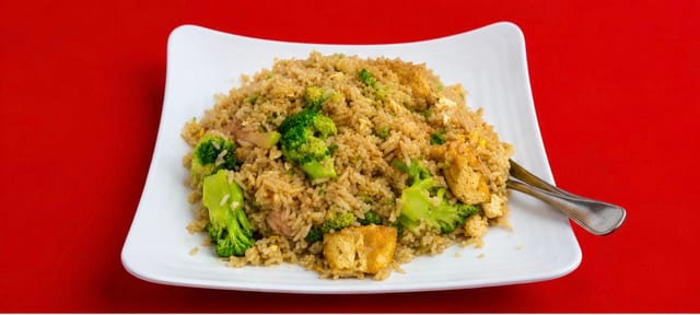 Broccoli Tofu Fried Rice.